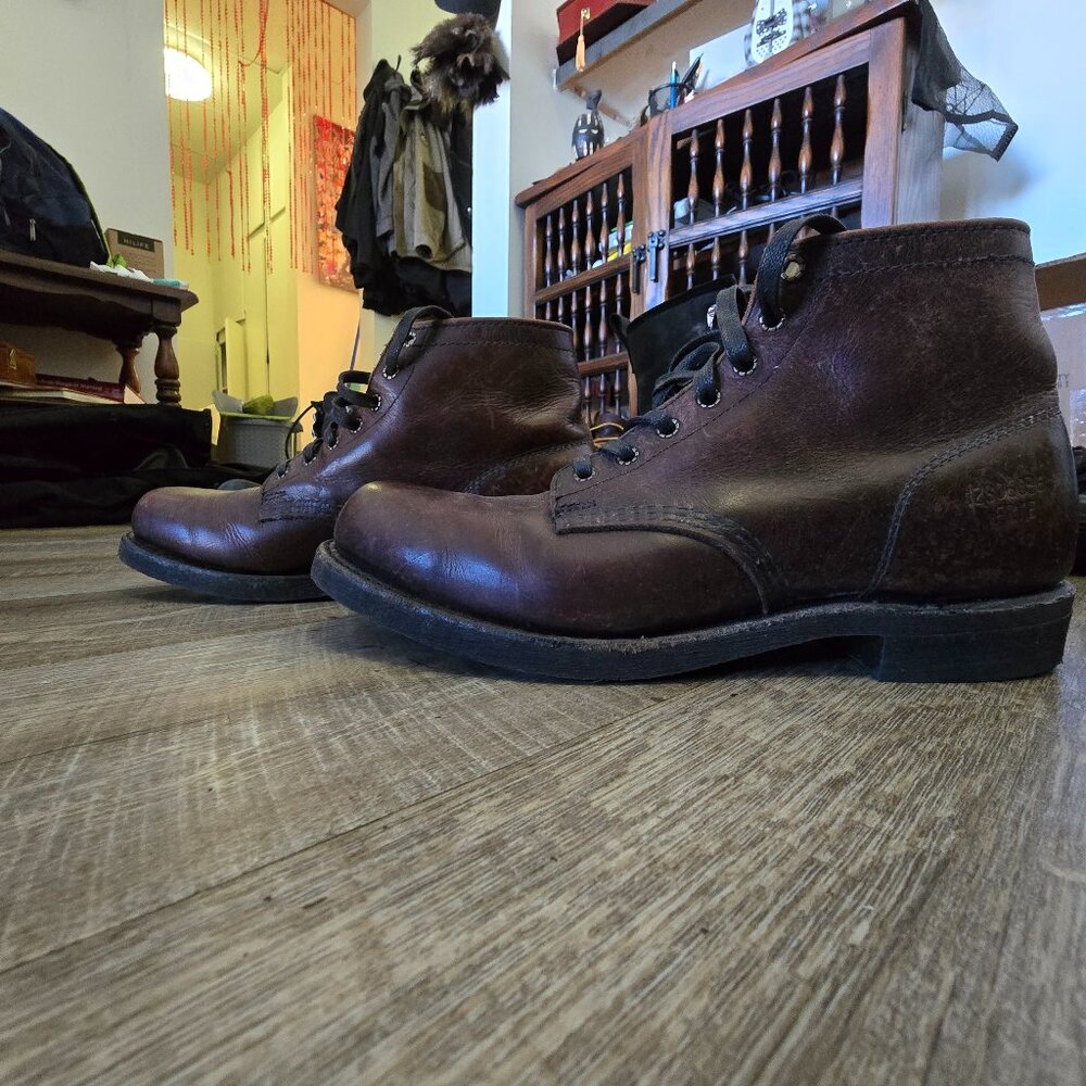FRYE prison MEN BOOTS 10